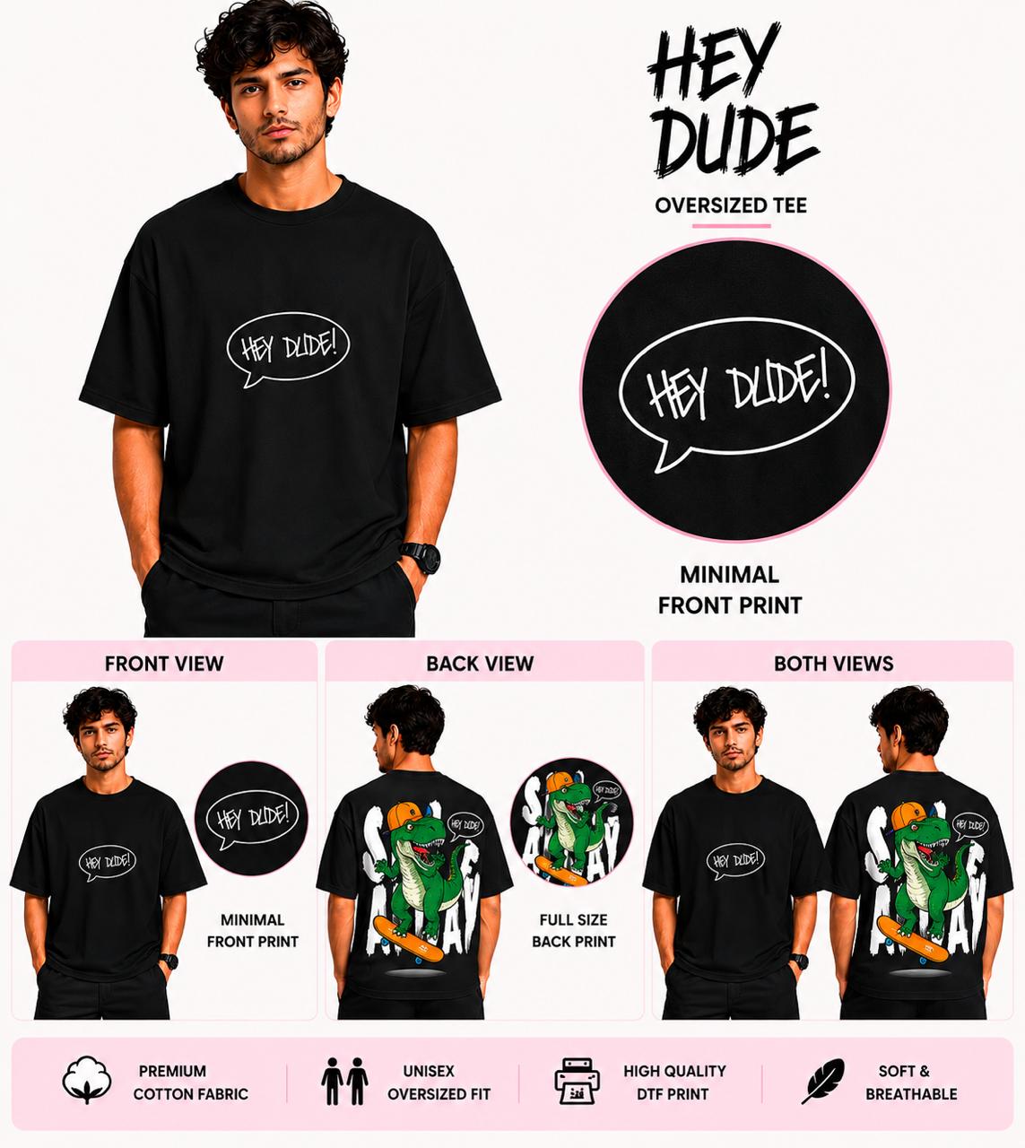 Hey Dude Relaxed Fit Tee - Image 4